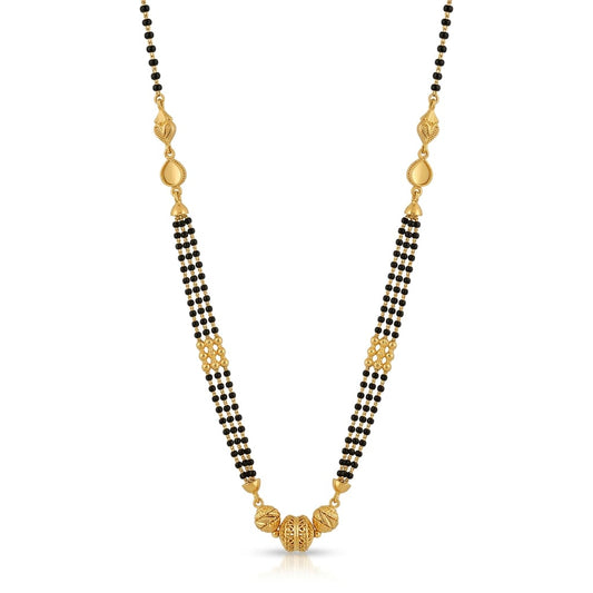 9gms Short Mangalsutra with ball pendant