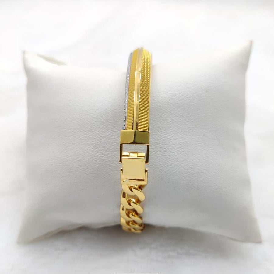 25gms mens kada with Cuban fusion