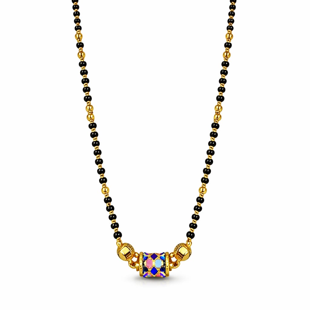 6gms Short Mangalsutra with ball pendant
