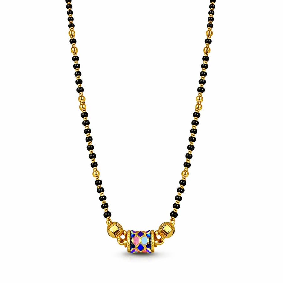 6gms Short Mangalsutra with ball pendant