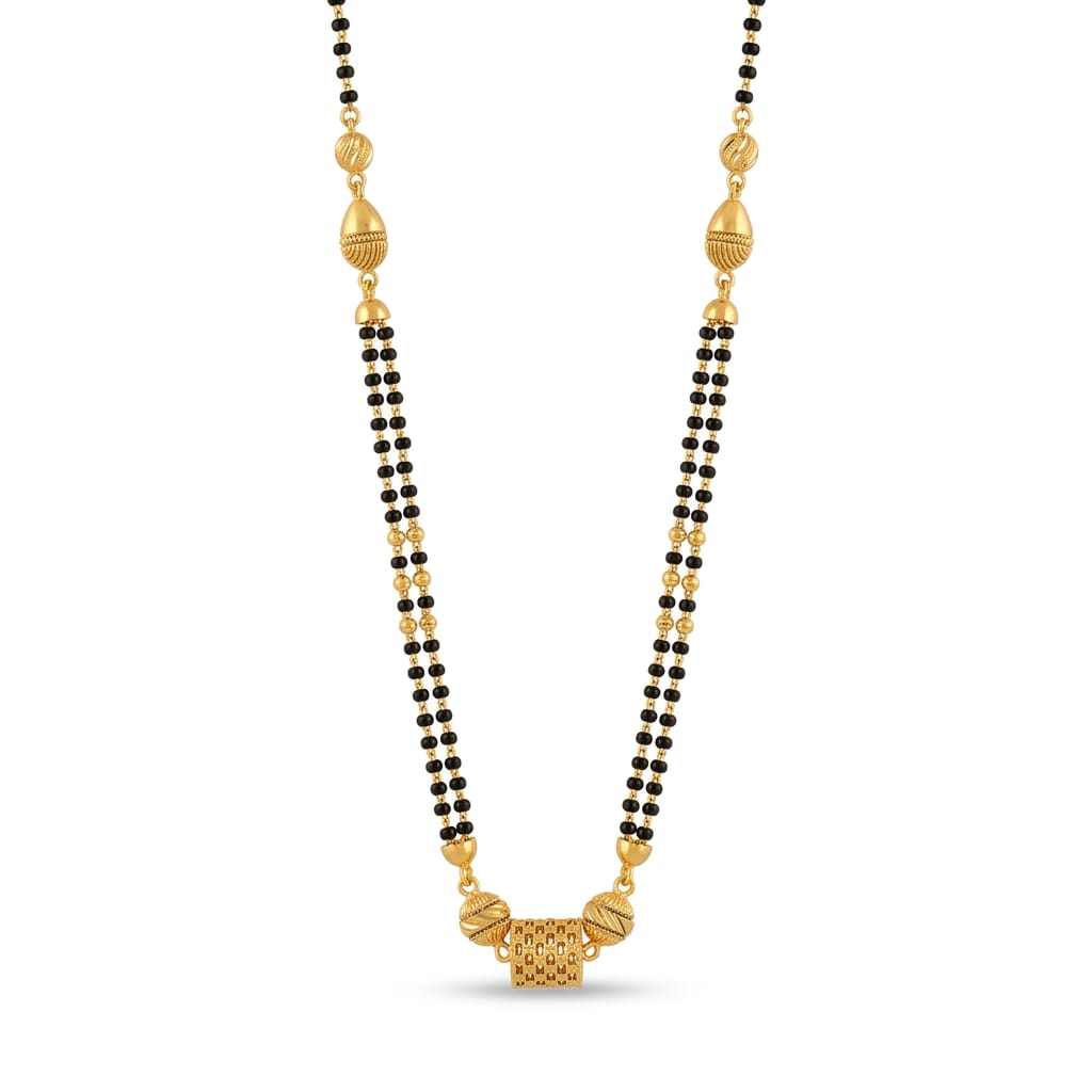 8gms Short Mangalsutra with small pendant