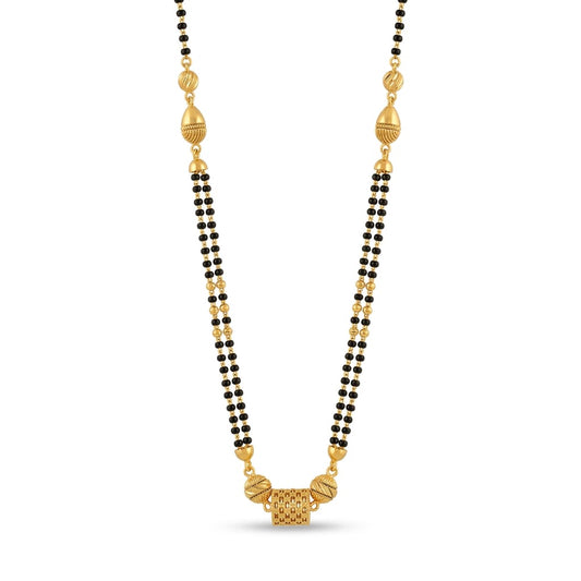 8gms Short Mangalsutra with small pendant