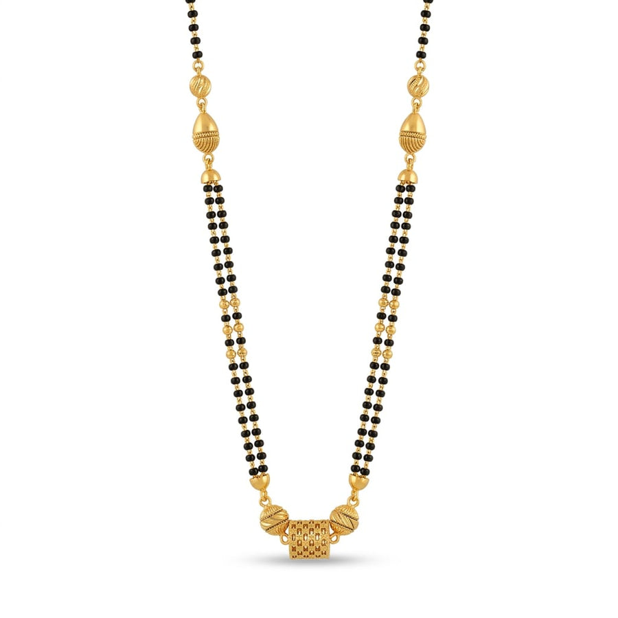 8gms Short Mangalsutra with small pendant