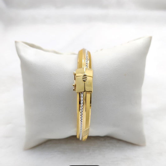 25gms mens kada with Bombay lock