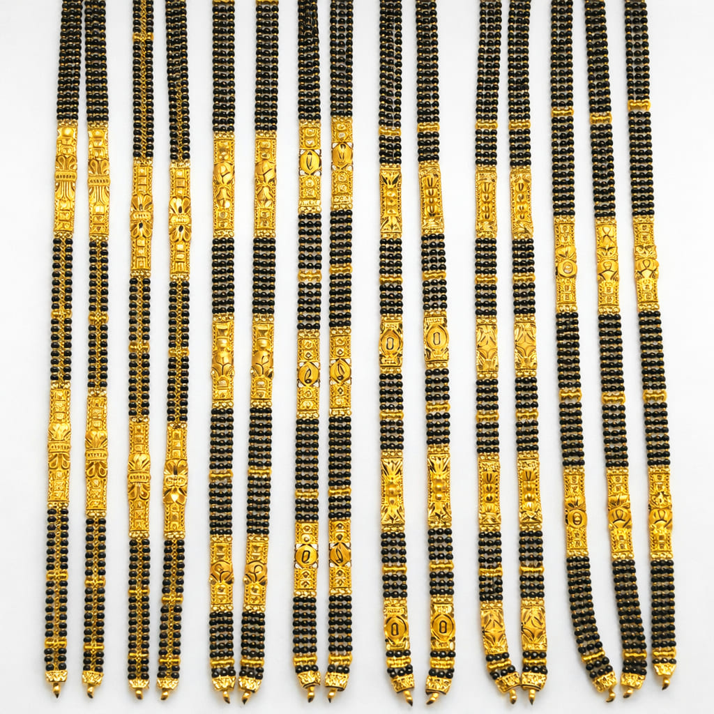 22gms Long Mangal Sutra petti #10