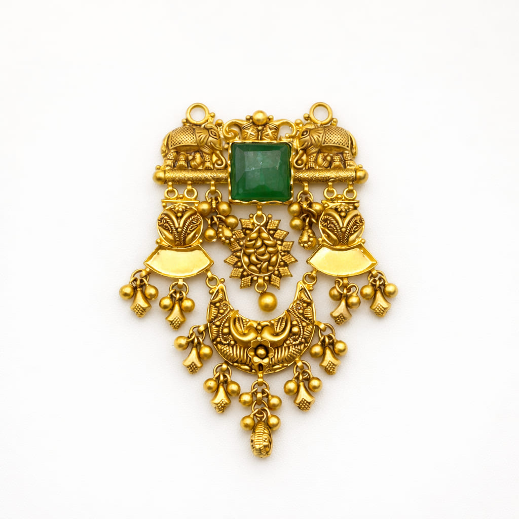 10gms Antique Mangal Sutra pendant