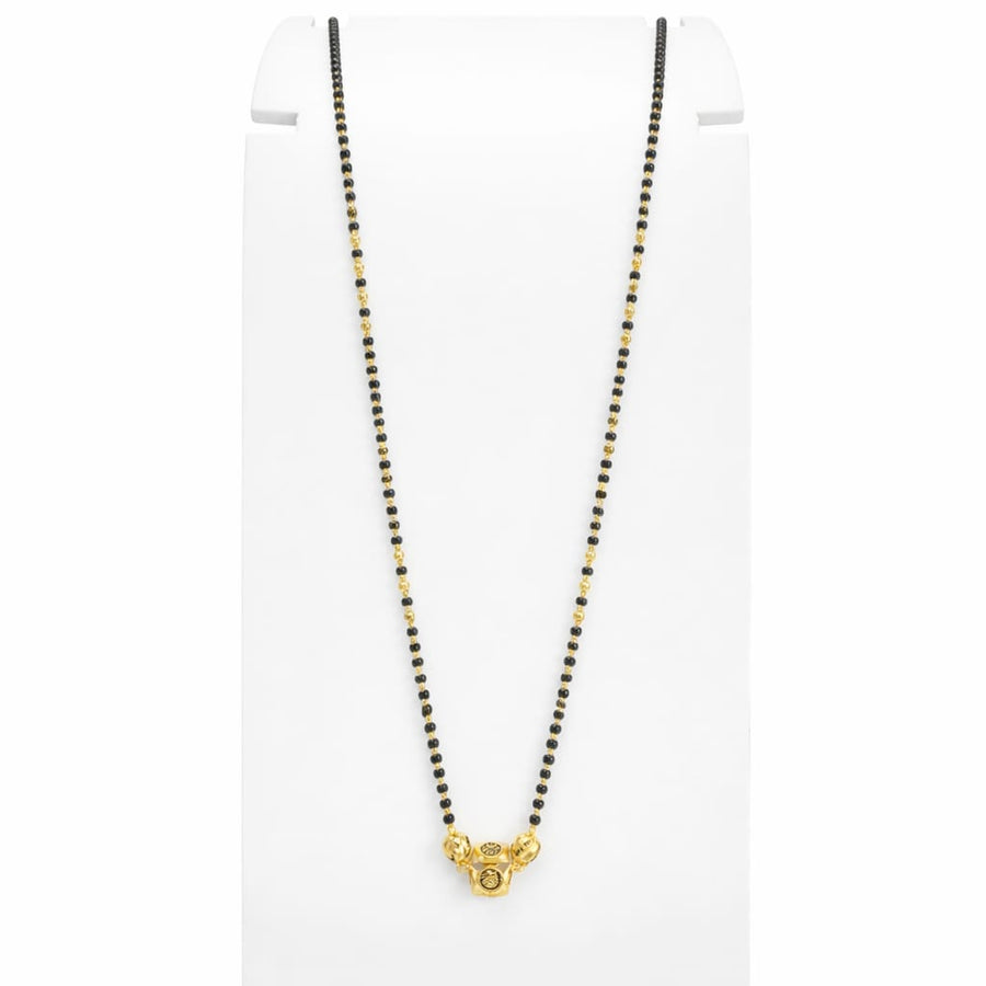 6gms Short Mangalsutra with ball pendant
