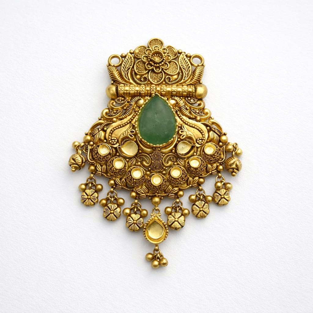 15gms Antique Mangal Sutra pendant