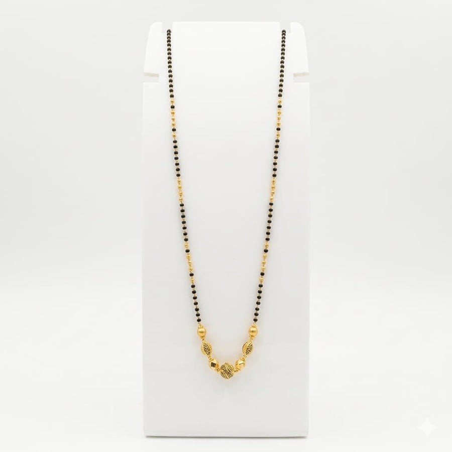 8gms Short Mangalsutra with ball pendant