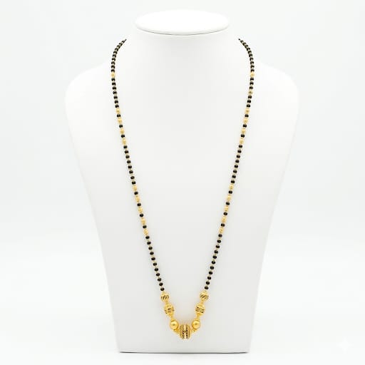 7gms Short Mangalsutra with ball pendant