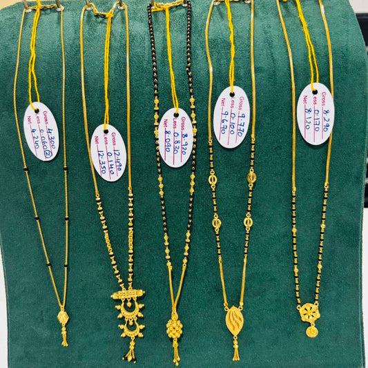 Short Mangalsutra with pendant