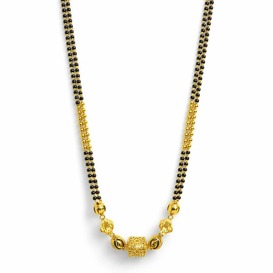 8gms Short Mangalsutra with ball pendant