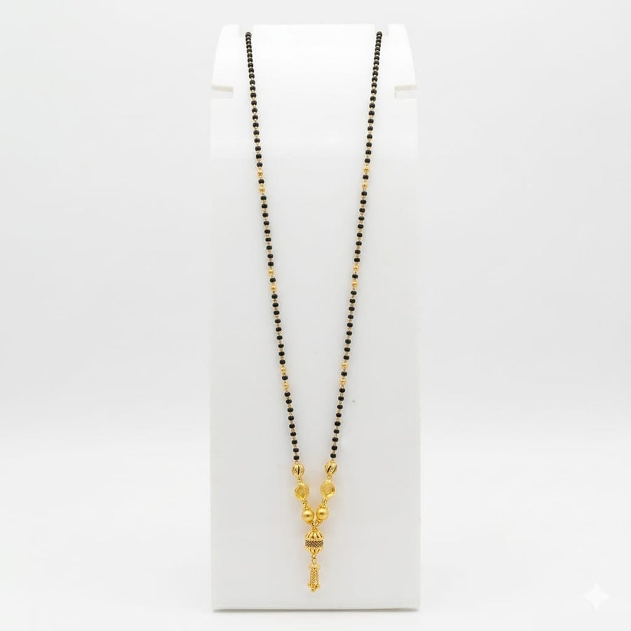 8gms Short Mangalsutra with ball pendant