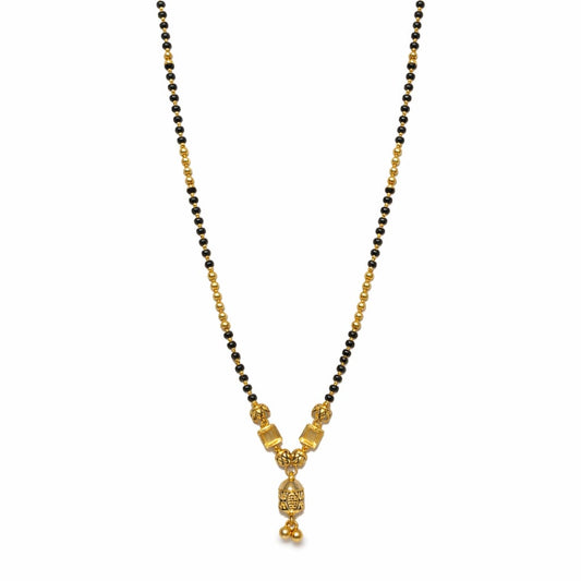 7gms Short Mangalsutra with ball pendant