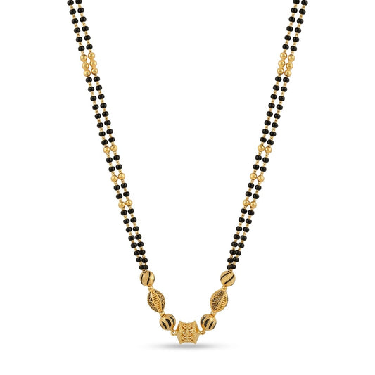 8gms Short Mangalsutra with ball pendant