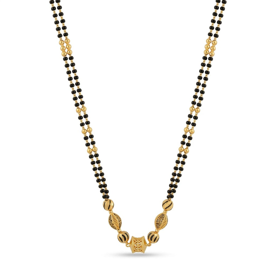 8gms Short Mangalsutra with ball pendant