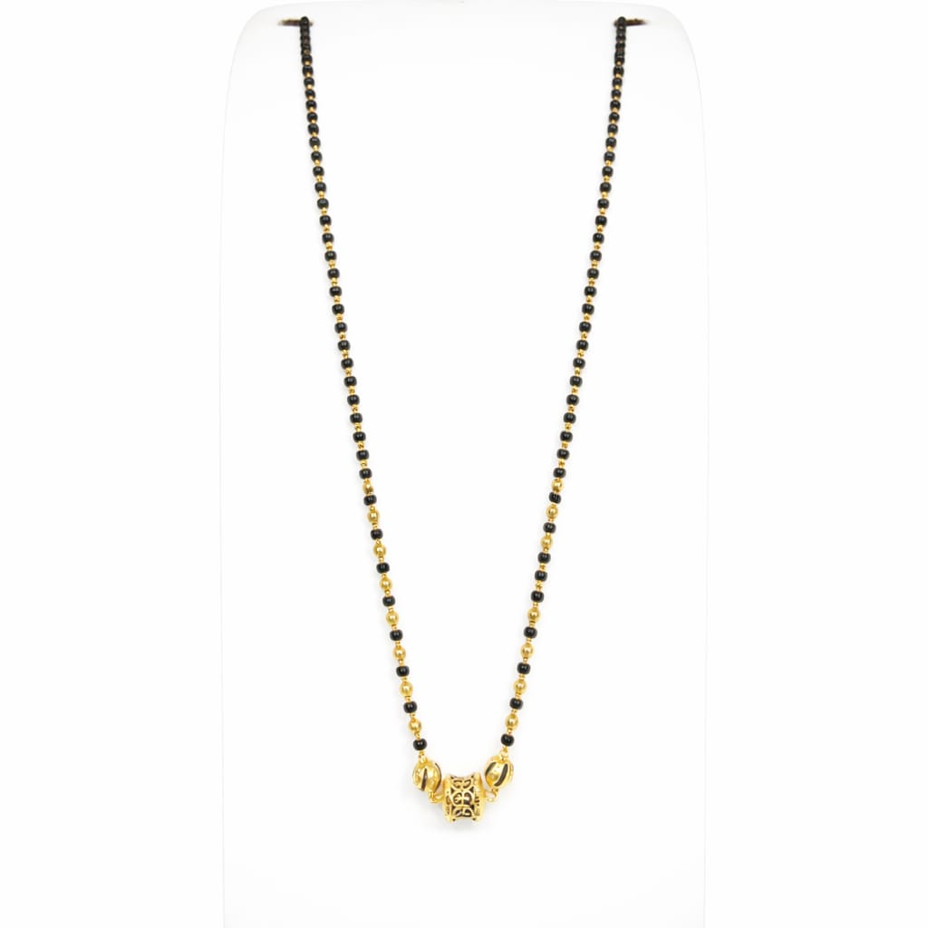 5gms Short Mangalsutra with ball pendant