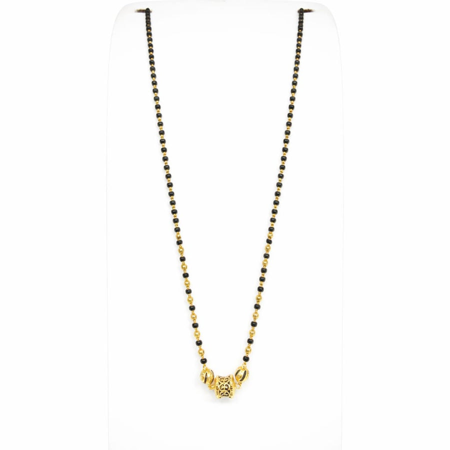 5gms Short Mangalsutra with ball pendant