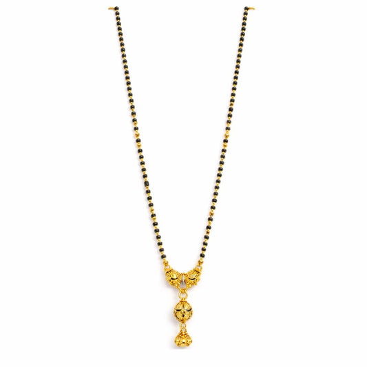 6gms Short Mangalsutra with ball pendant