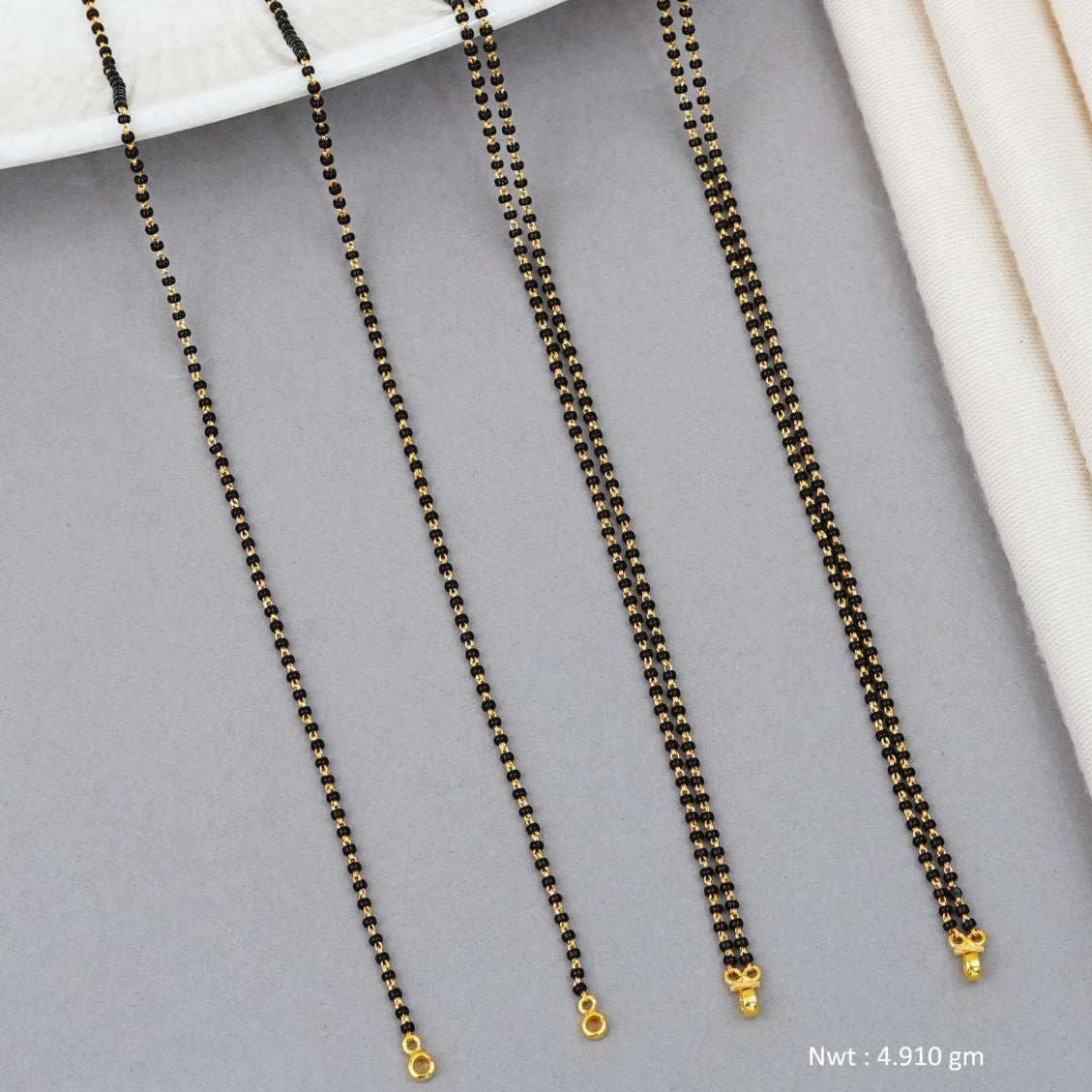 Short Mangalsutra without  pendants