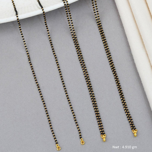 Short Mangalsutra without  pendants