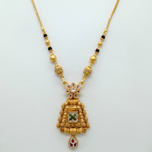 15gms Short Mangalsutra with pendant