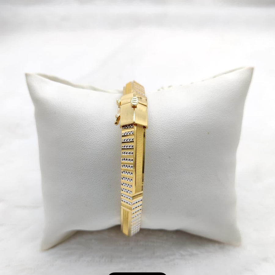 25gms stylish mens kada with lock