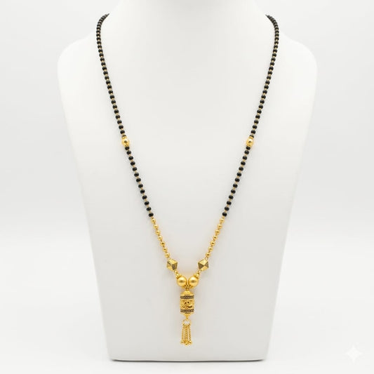 7gms Short Mangalsutra with ball pendant