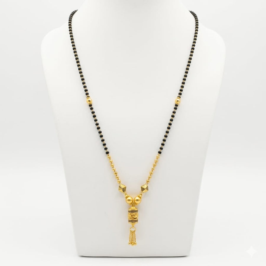 7gms Short Mangalsutra with ball pendant