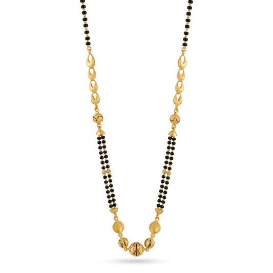 9gms Short Mangalsutra with ball pendant