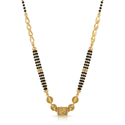 9gms Short Mangalsutra with ball pendant
