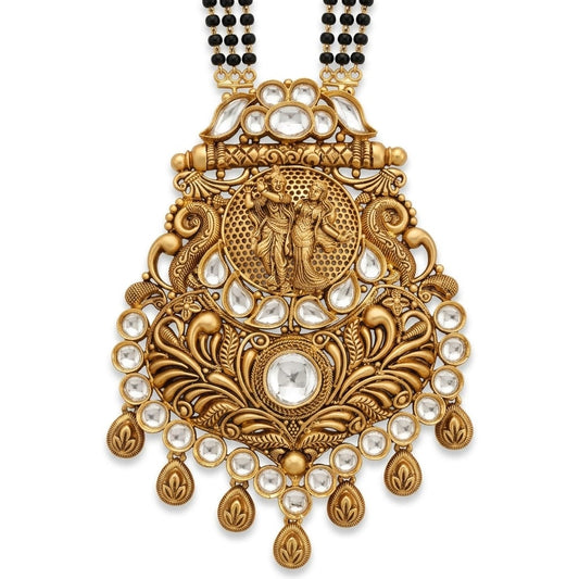 Antique Mangal Sutra pendant