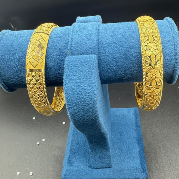 17gms Half round Bangles