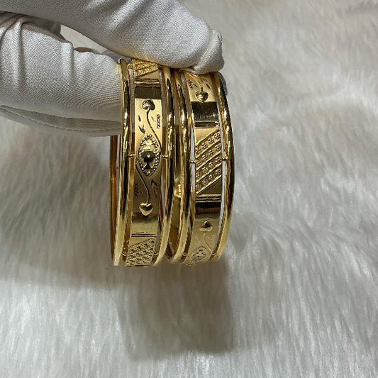 25gms Half round Bangles