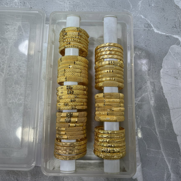55gms Half round Bangles