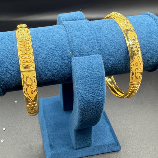 16gms Half round Bangles