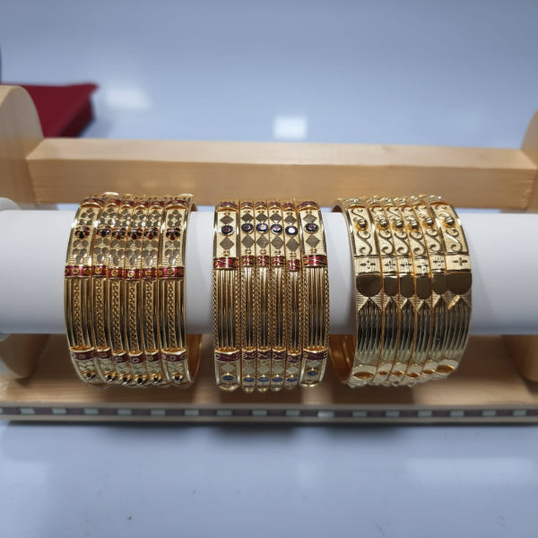 80gms fancy Half round Bangles