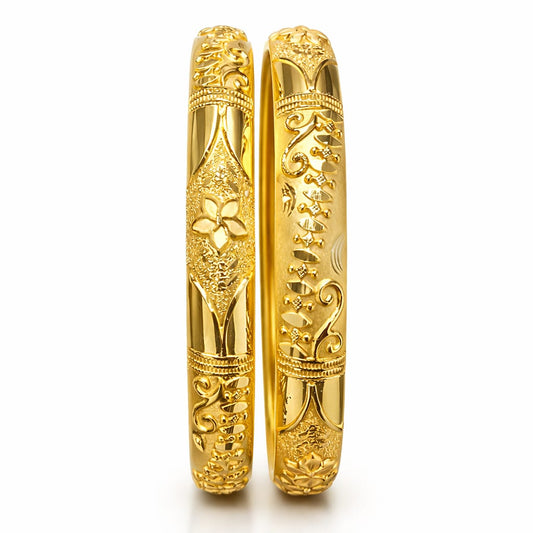 25gms Half round Bangles