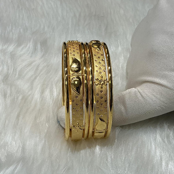 25gms Half round Bangles