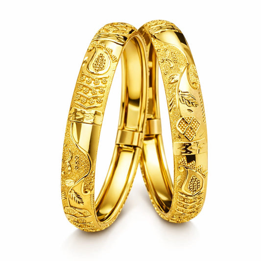 25gms Half round Bangles