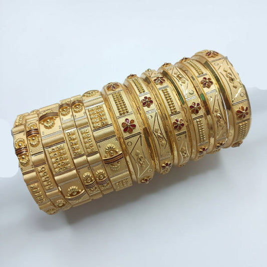 35gms Half round Bangles
