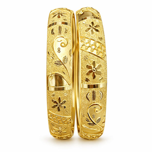 25gms Half round Bangles