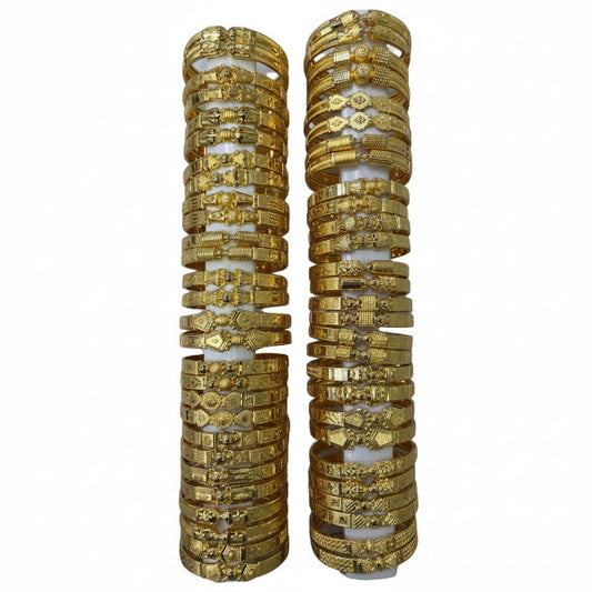 30gms Half round Bangles