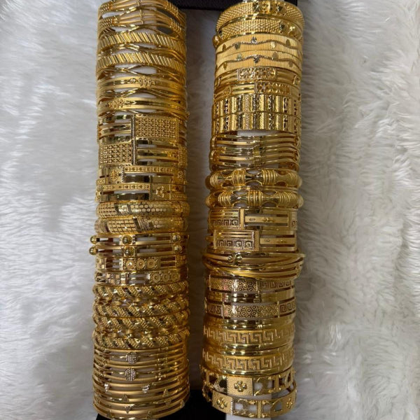 40gms Half round Bangles