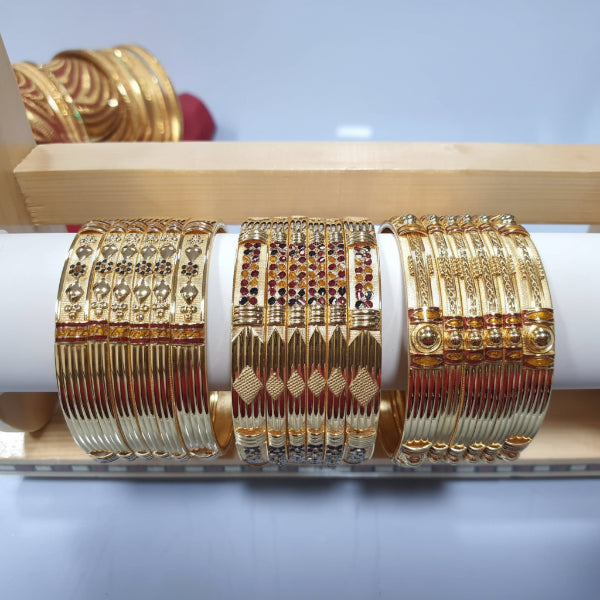 80gms fancy Half round Bangles