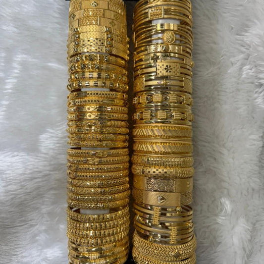 40gms Half round Bangles