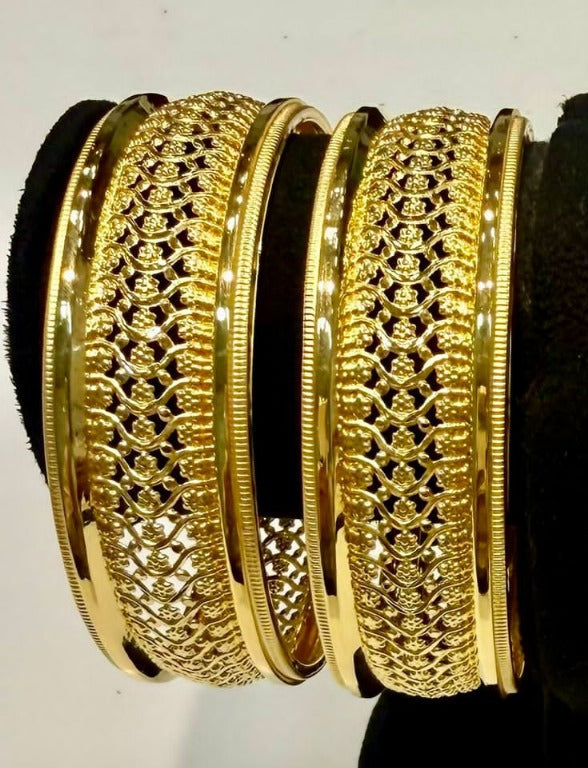 30gms Half round Bangles