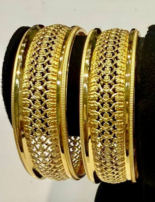 30gms Half round Bangles