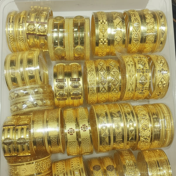 40gms Half round Bangles