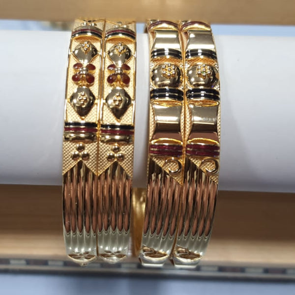 25gms fancy Half round Bangles